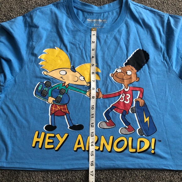 Nickelodeon | NWT Hey Arnold! Crop top - Picture 7 of 7